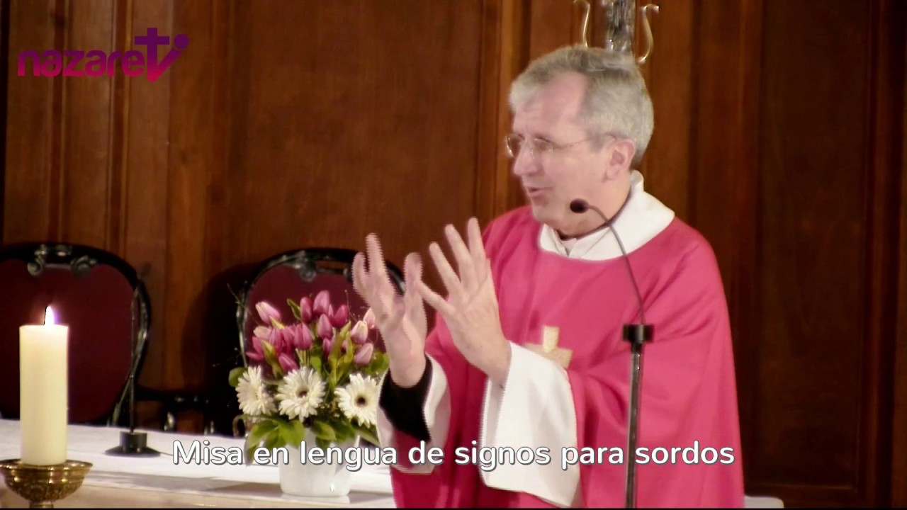Evangelio y homilía: Domingo 20 de mayo de 2018, Pentecostés (de nazaret.tv) santa misa de hoy en vivo maria vision