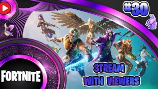 Fortnite Battle Royale Chapter 5 Season 2: Myths & Mortals Gameplay Live Stream #30