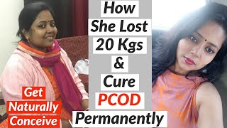 How She Lost 20 Kgs in 8 Months & Cure PCOD | Weight Loss Transformation Journey By Suman Pahuja