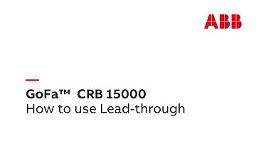GoFa™ Lead-through in Manual mode
