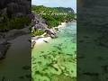 Seychelles La Digue Most Famous Beach 