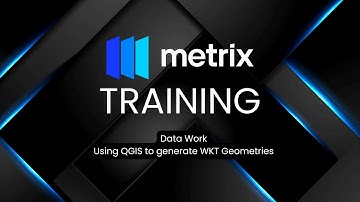 Export Geometry as WKT from QGIS | Metrix Training