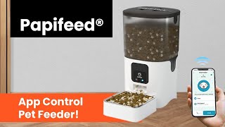 PAPIFEED Automatic Cat and Dog Feeders with APP Control