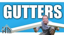 How to install replace gutters by yourself. Easy! Home Mender.