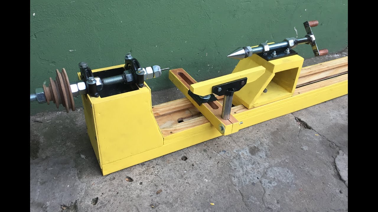 Mini Torno Casero (Construcción de Carro) 