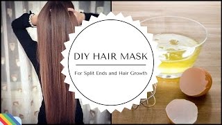 Diy hair mask: for split ends and ...