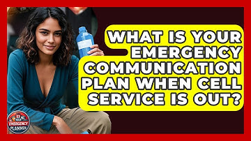 What Is Your Emergency Communication Plan When Cell Service Is Out? - Your Emergency Planner