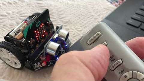 Micro Maqueen IR Number and motors; code is in Description below