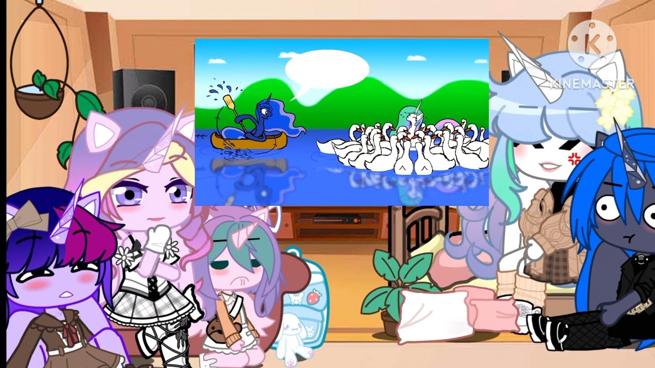 Alicorn princesses react to comics!! // mlp