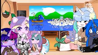 Alicorn princesses react to comics!! // mlp