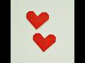 Origami Hearts | Paper Heart Craft | Shorts | Diary Of Origami