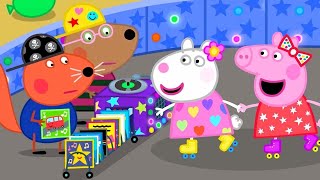 Peppa Pig Glides Around the Roller Disco 🐷 🛼 Adventures With Peppa Pig