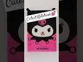 Cutest Notebook😍 #shorts #youtubeshorts #stationery #unboxing #youtubevideo #kuromi #cutevideo #cute