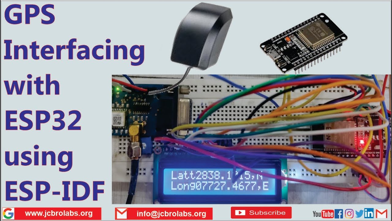 GPS Interfacing with ESP32 using ESP-IDF - YouTube
