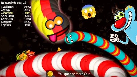 SNAKE.IO 🐍 HOW TO CIRCLE TOP O1 SNAKE GAME 🐍 FUNNY BEST OGGY VOICE