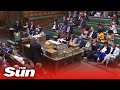 LIVE: Debate in Britain's parliament as PM Johnson set to resign