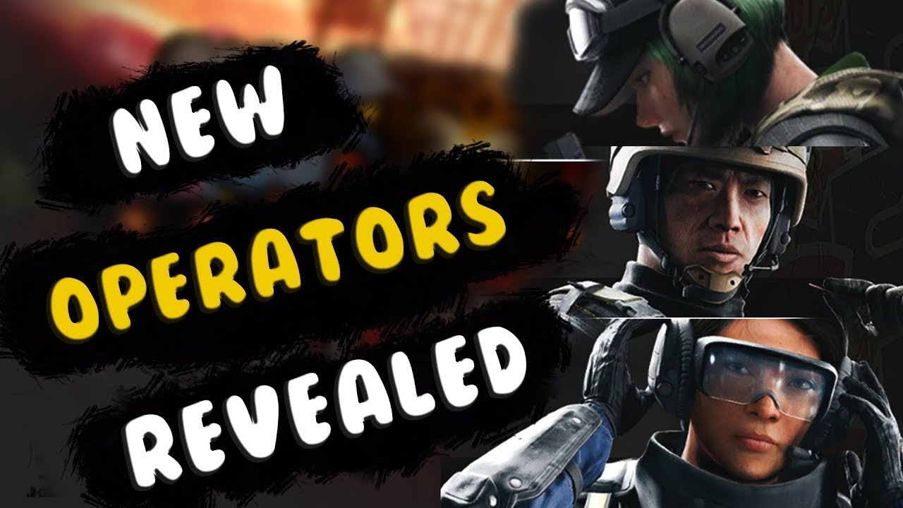 Rainbow Six Siege - Ela, Lesion, and Ying  + Theme Park - FULL REVEAL Gamescon 2017