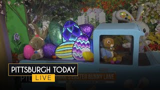 Hopping down Kraynak's Easter Bunny Lane
