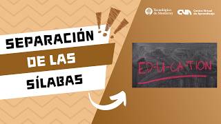 Clasificación de palabras por el número de sílabas