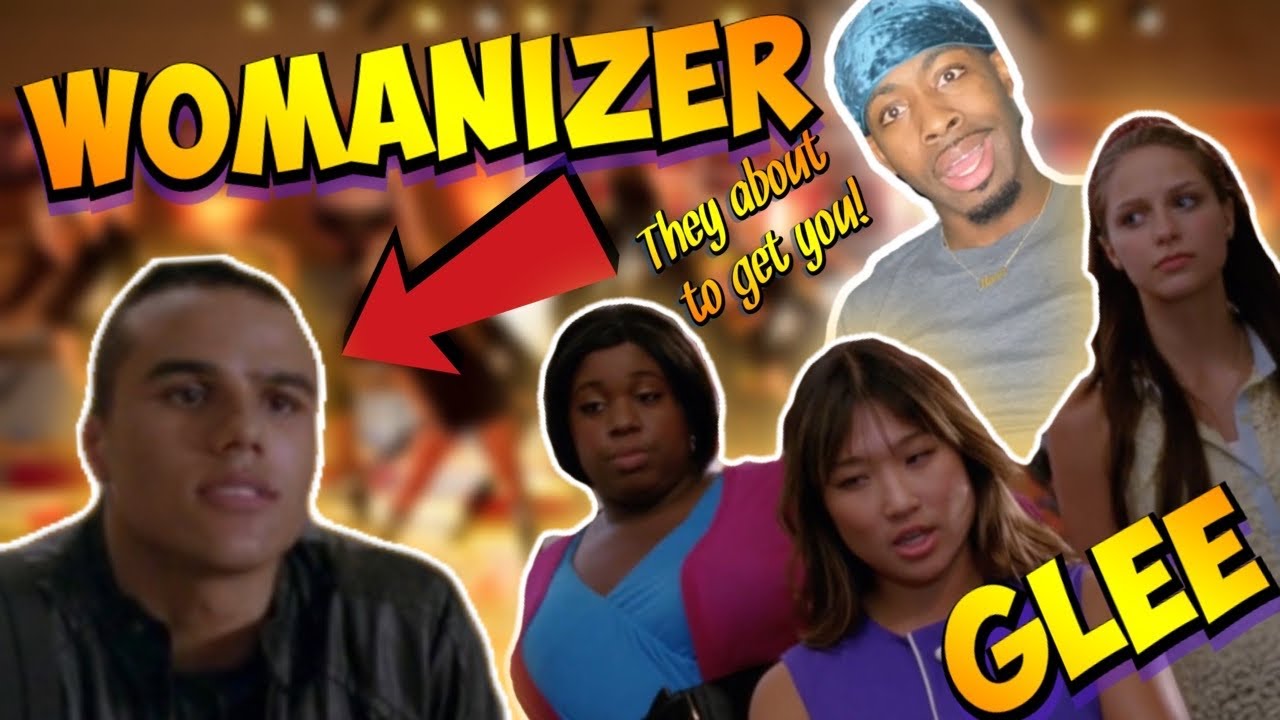 THAT BOY A PLAYER!!! 😂😂 GLEE - Womanizer (Full Performance) HD (FUNNY REACTION)
