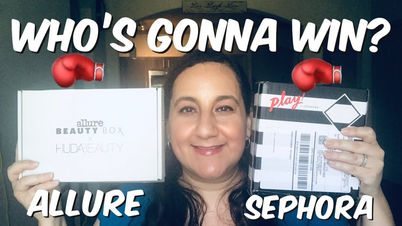 SEPHORA PLAY VS ALLURE BEAUTY BOX JULY 2019 I BATTLE OF THE BOXES WHO WON?
