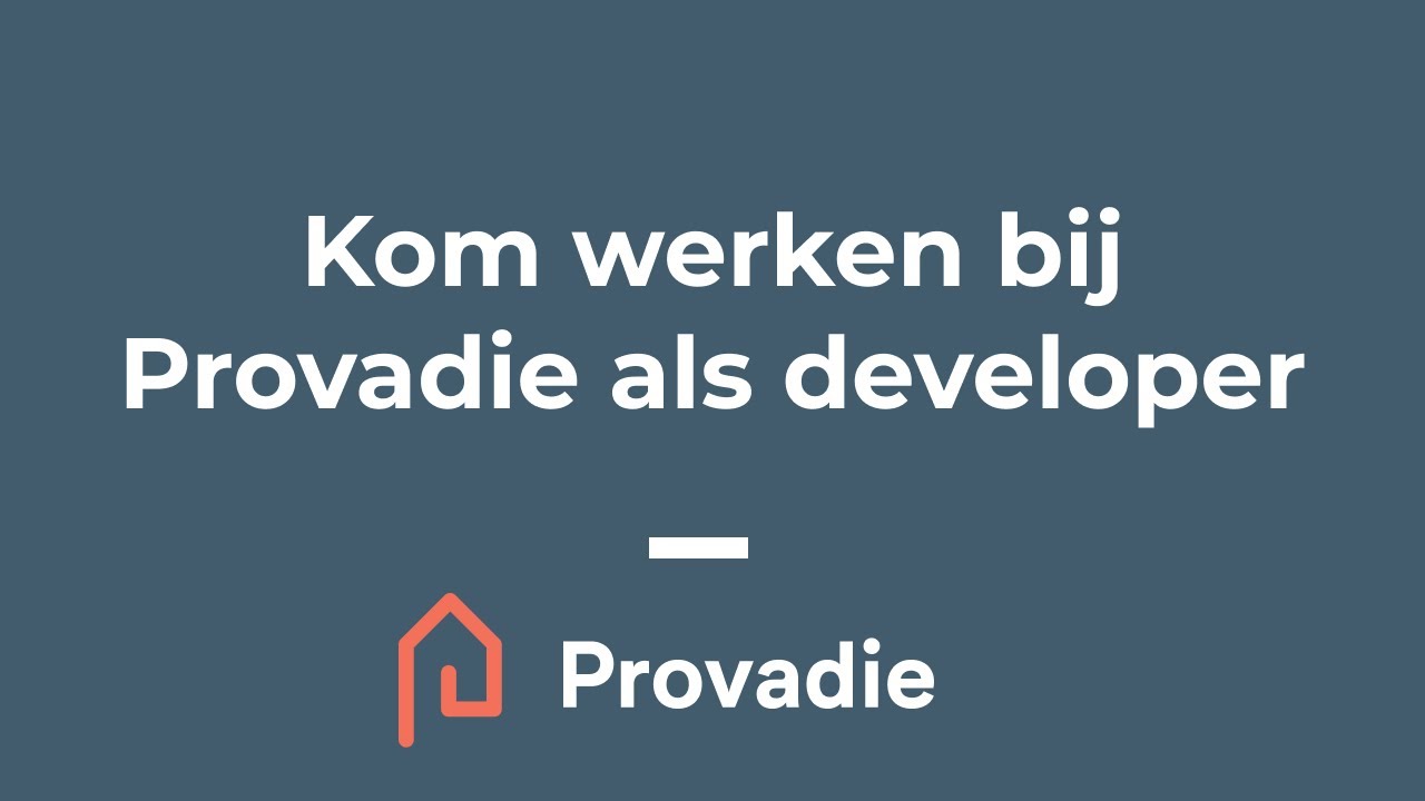Kom werken bij Provadie als developer! - YouTube