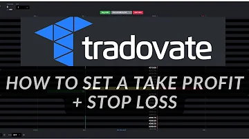 How to Set a Take Profit + Stop Loss on Tradovate DOM