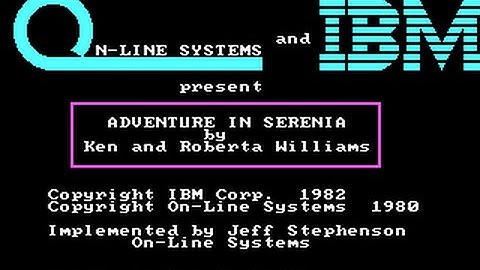 Adventure in Serenia . part . 2 . (Island) . (DOS) . Playthrough