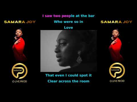 Guess Who I Saw Today Samara Joy Karaoké sans voix voix guide