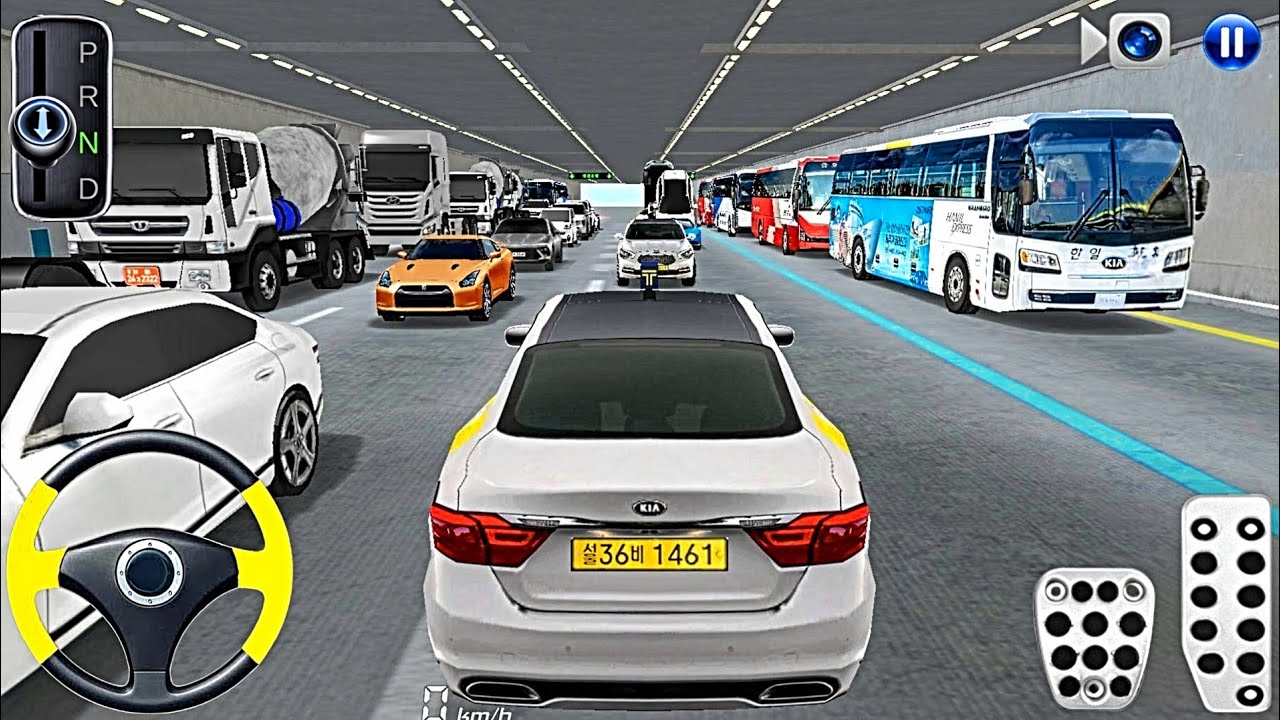 Scary Sounds in New Eight Lane Highway Tunnels - 2025 Gameplay 3D Driving Class- Android iOS