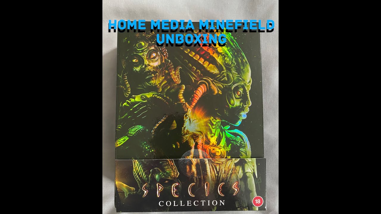 Download Species Collection 1-4 Deluxe Collector's Edition Blu-ray Unboxing (88 Films)