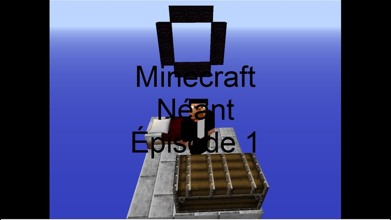 Minecraft néant episode 1 générateur de pierre basic - YouTube