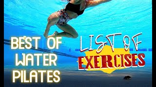 Best of WATER PILATES: List of my favorite exercises