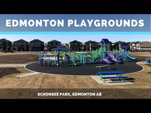 Edmonton Playgrounds - Schonsee Park, Edmonton AB