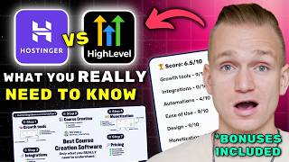 Hostinger vs GoHighLevel Review 2026 ($7280 In Bonuses + Discounts)