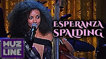 Esperanza Spalding performing 