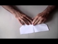 Aprenda a fazer o melhor avio de papel do mundo