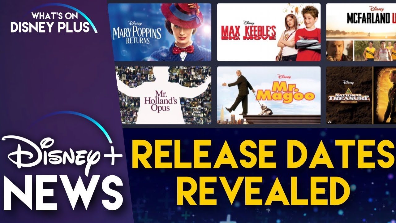 What Movies Are Coming To Disney Plus In January 2021 New On Disney