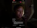 DDG Made Halle Bailey Blush on Instagram live 😍💕