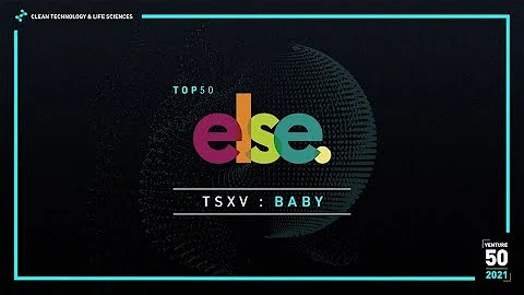 Else Nutrition Holdings Inc. (TSXV: BABY) - 2021 TSX Venture 50