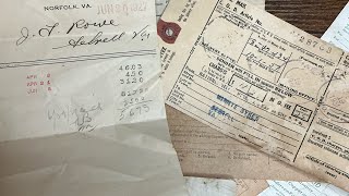 ✨99 / 80 Year Old Antique General Store Post Office documents - From Rowe Heritage @emmashaye ✨