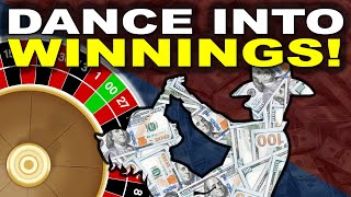 DANCE YOUR WAY INTO WINNINGS! '4 POINT 2 STEP' #roulette