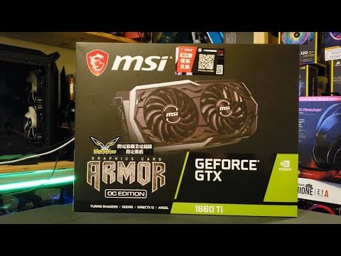 Bane Unravel teenager One of the best value GPUs you can get - MSI GeForce GTX 1660 Ti ARMOR OC  (6GB GDDR6) - YouTube