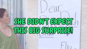 Delivery driver gets big surprise 😍🥰