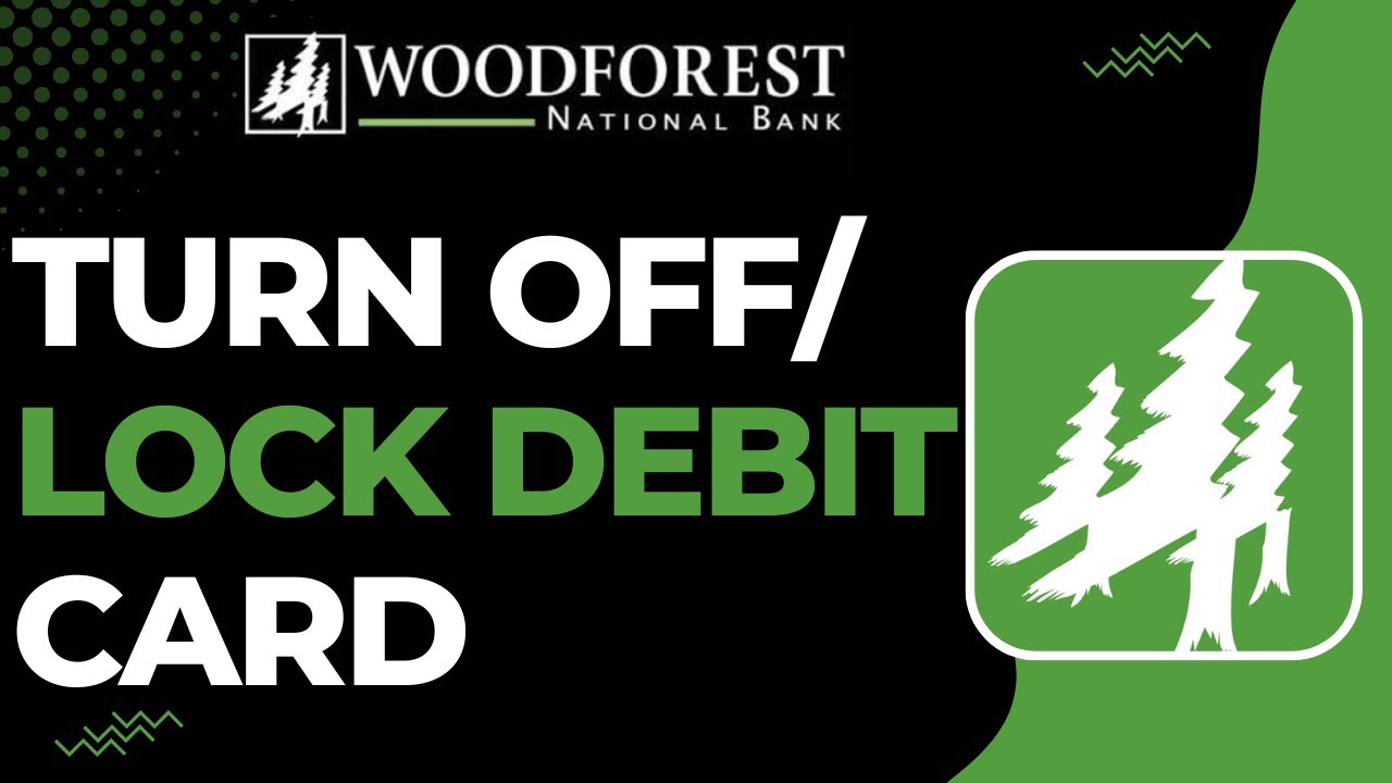 How to Turn Off/Lock Woodforest Bank Debit Card ! YouTube
