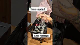 Returning my @LUSH empties. Don't forget to save yours! #recycle #reuse #lushcosmetics