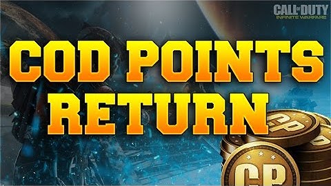 COD POINTS RETURN to Infinite Warfare! | "DARK MATTER RETURNS TO INFINITE WARFARE" | IW Gameplay!