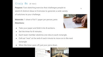 Mobile Design Sprint Workshop - Sketch And Decide Phase