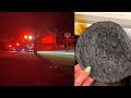 Fire Trucks Respond to Burnt Pizza