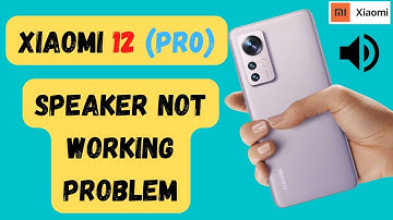 Xiaomi 12 Pro Sound problem | Speaker not working Problem || Xiaomi Volume fix